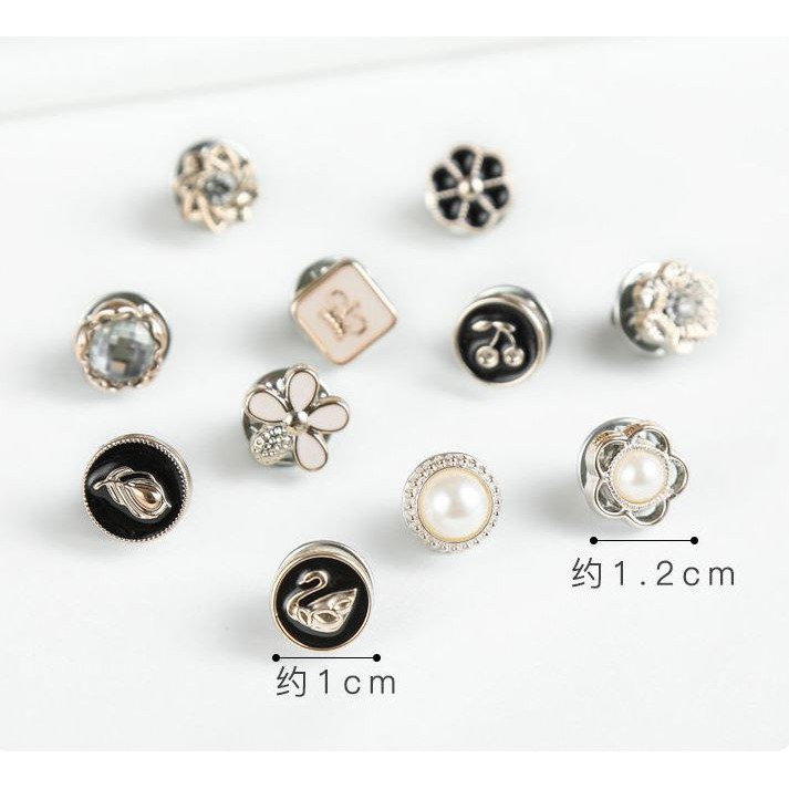 ❣️FREESHIP❣️ Set 10 Khuy Cài Áo Mini Trang Trí kho giá gốc
