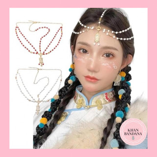 Vòng phụ kiện đội đầu chụp ảnh phong cách bohemian