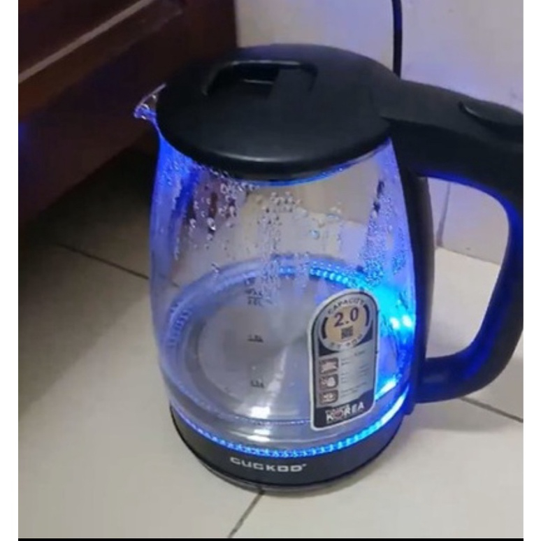 Âm Siêu Tốc Thủy Tinh 2L 1500W , Có Đèn LED Có Rơ Le Tự Ngắt Khi Nhiệt Cao Bảo Hành 12 Tháng