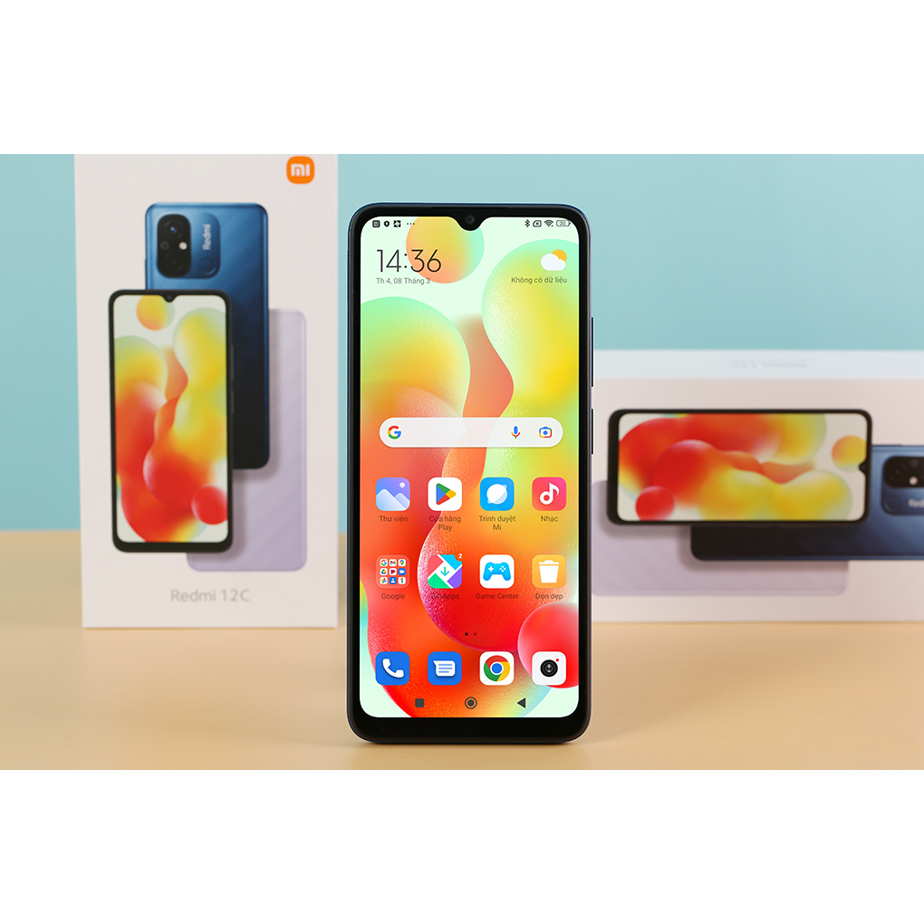 Điện thoại Xiaomi Redmi 12C 4GB Ram | PIN 5000 mAh | Helio G85