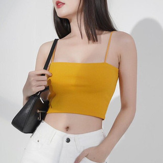 Áo 2 dây ống bún, áo 2 dây croptop ôm sợi bún a0001-babytee