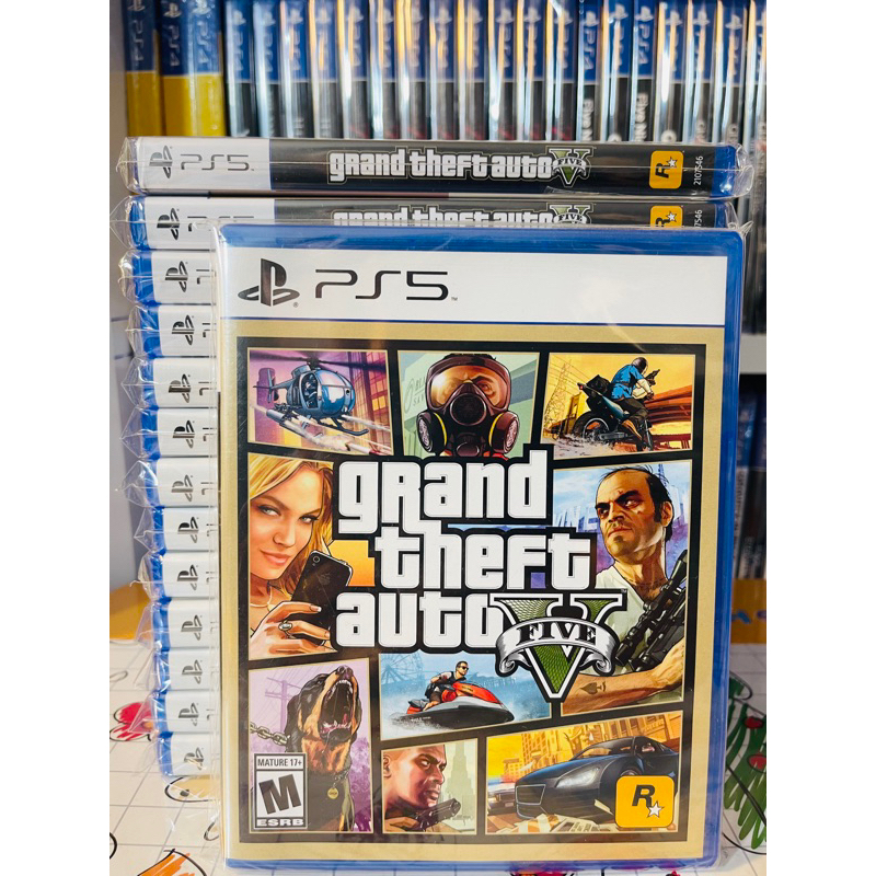 Đĩa game ps5 : Grand Theft Auto V