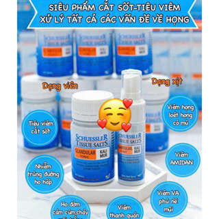 Xịt Kali mur viêm họng đau rát họng 30ml