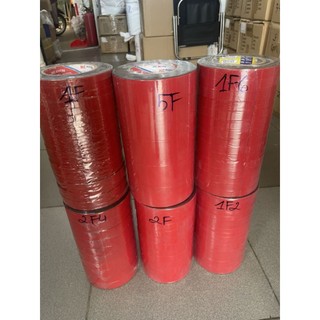 Băng keo xốp 2 mặt màu đỏ dài7m8