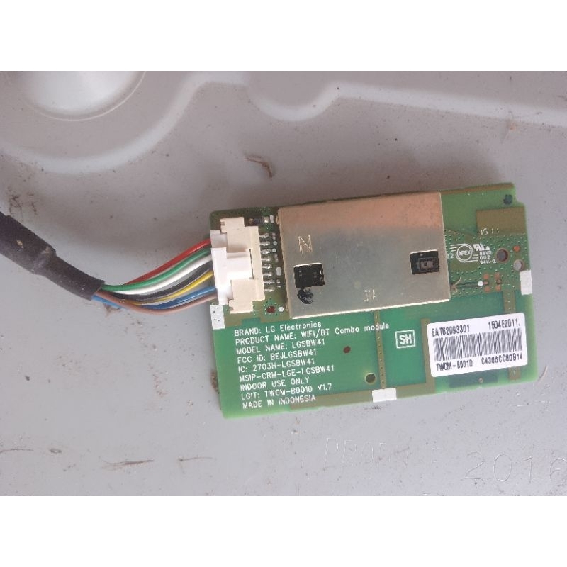 Bo mạch tivi LG 43LF630T bo nguồn, bo xử lý, bo tcon, bo wifi, cáp panel, mắt nhận, cặp loa bóc máy .