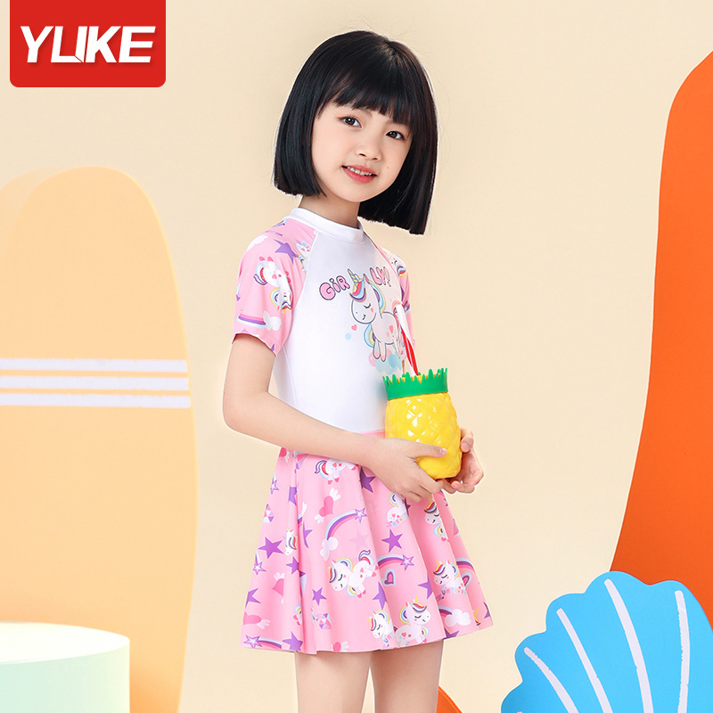 Đồ Bơi Cho Bé Gái hãng YLIKE Từ 10kg đến size Đại