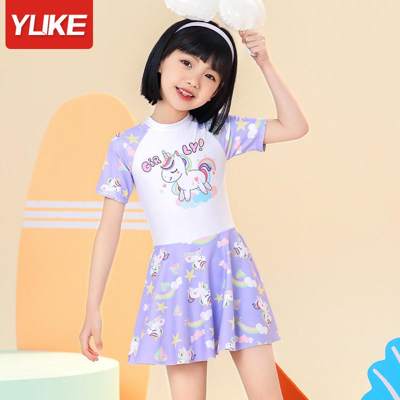 Đồ Bơi Cho Bé Gái hãng YLIKE Từ 10kg đến size Đại