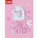 Đồ Bơi Cho Bé Gái hãng YLIKE Từ 10kg đến size Đại