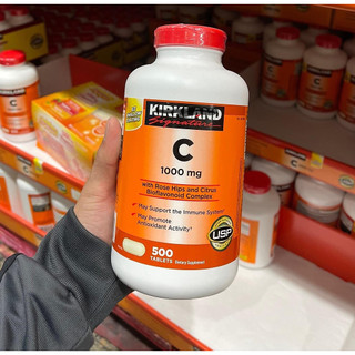 Viên Nhai Chewable Vitamin C Kirkland Signature, 500 viên