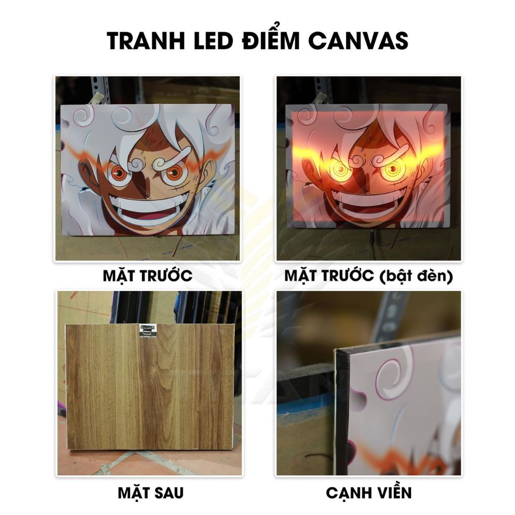 Tranh treo tường Led điểm/Led gương chủ đề Phi hành gia, Decor quán STICKERDAILY, kích thước 30x40, 40x60 mẫu 03