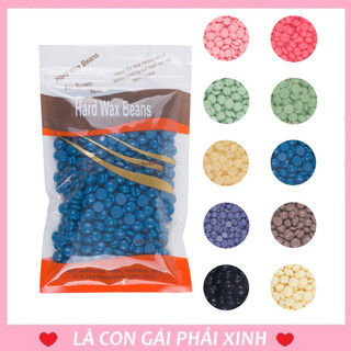 Sáp wax lông nóng bịch 100g, sáp tẩy chuyên dụng hình hạt đậu, tẩy lông nhanh và hiệu quả, thành phần an toàn cho làn da