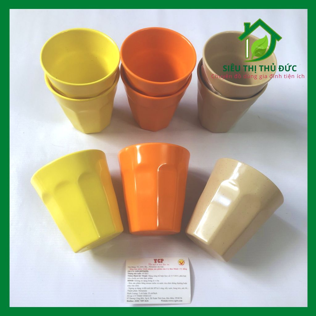 Ly Trà Đá Chịu Nhiệt Tốt, Ly Nhựa Melamine Cao Cấp - Thương Hiệu VCP Việt Nam