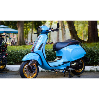 Sơn xe máy HYPER màu xanh petro 1K (Code: MG-001) - 1Lít (Lót nền trắng)