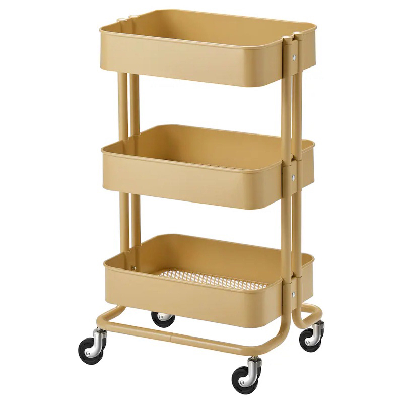 Kệ 3 tầng có bánh xe RÅSKOG IKEA chính hãng