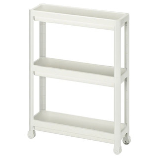 Kệ 3 tầng có bánh xe VESKEN IKEA chính hãng ( có sẵn)