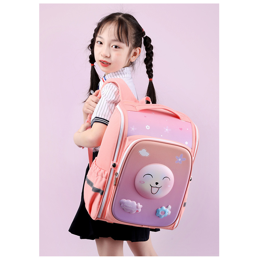 Balo chống gù cao cấp dành cho bé trai, bé gái tiểu học.