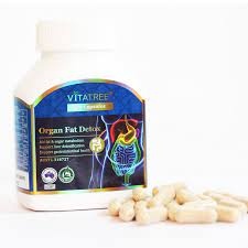 Viên Uống Thải Độc Mỡ Nội Tạng Vitatree Organ Fat Detox