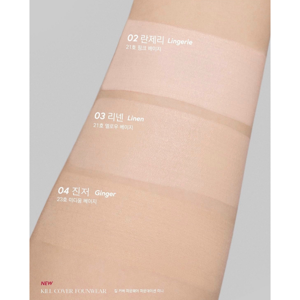 38G Kem nền Clio Kill Cover Glow Foundation Mini  TCN