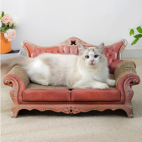 Bàn cào móng cho mèo hình ghế sofa