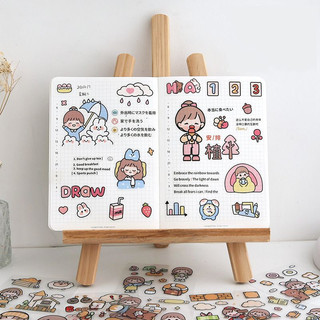 sticker dễ thương (1 tấm 4-6 hình)