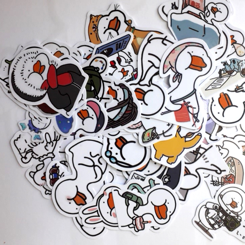Sticker/ Hình dán CON VỊT