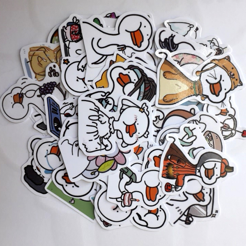 Sticker/ Hình dán CON VỊT