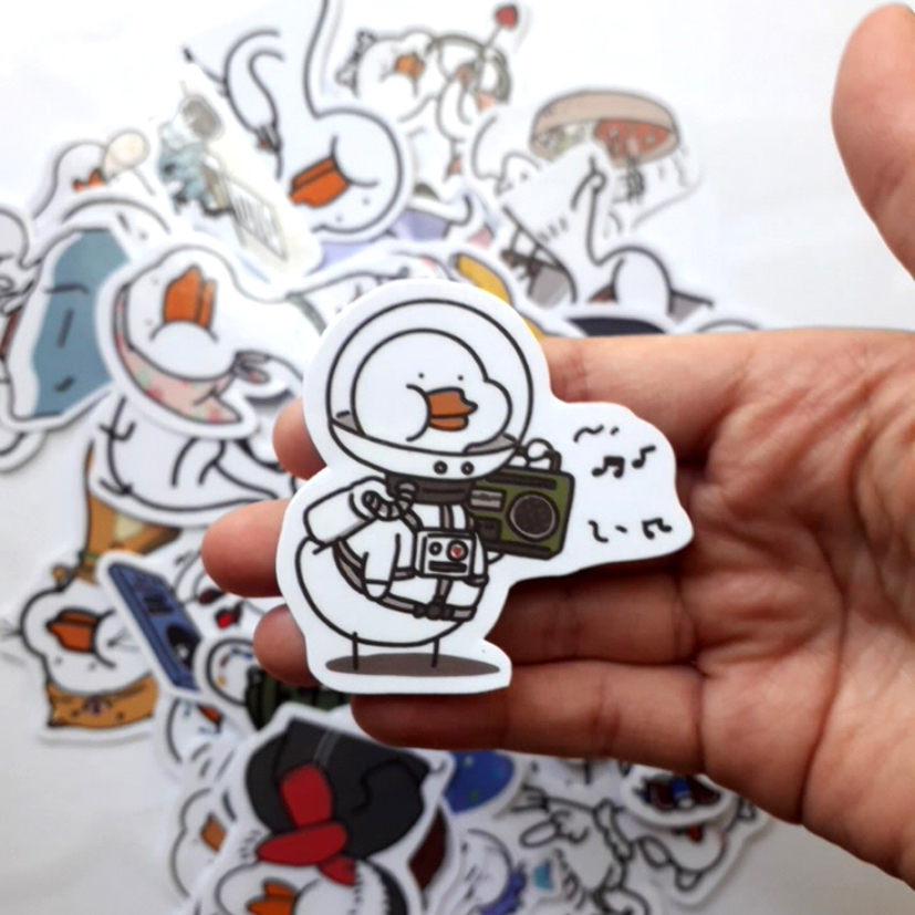 Sticker/ Hình dán CON VỊT