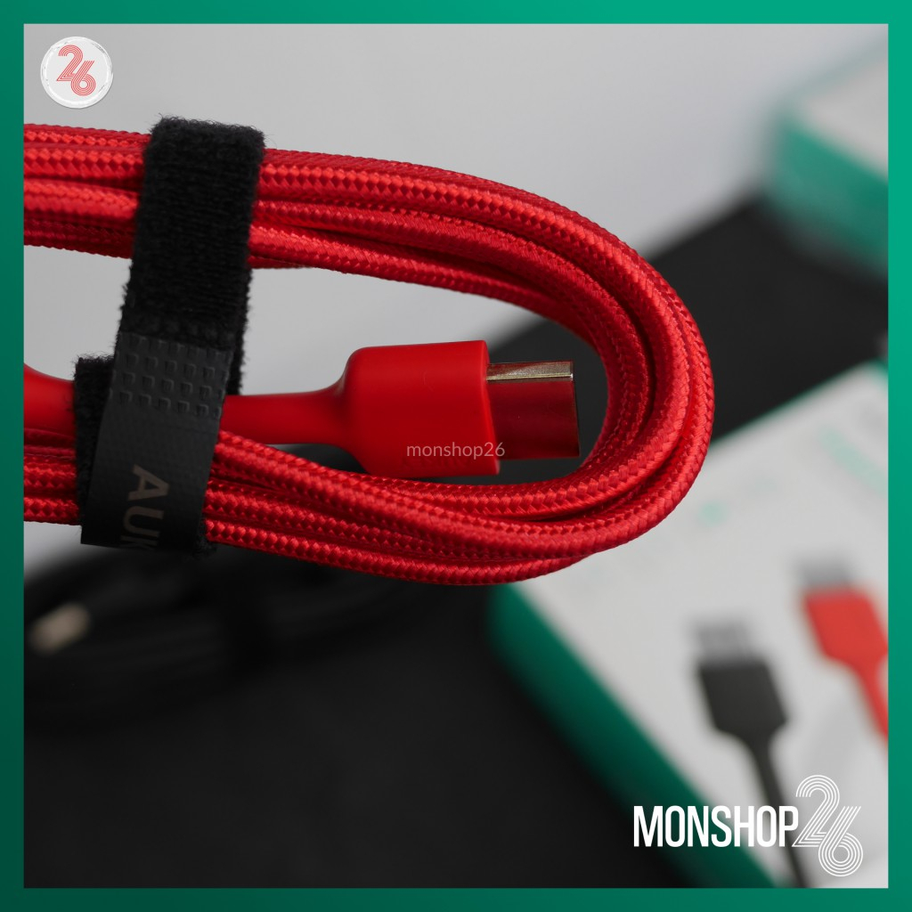 🔌 Bộ cáp HDMI to HDMI Aukey CB-H01 bọc dù dài 2m - Chính hãng 🔌