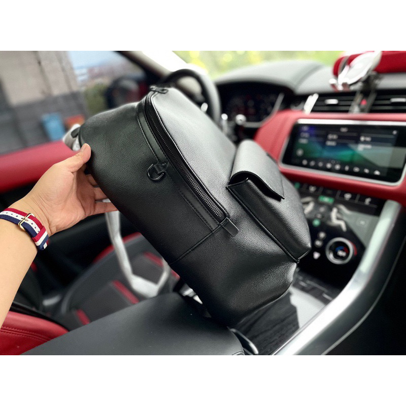 Balo LV Aerogram đen lì form và da đẹp size rộng rãi vừa Macbook M266-40