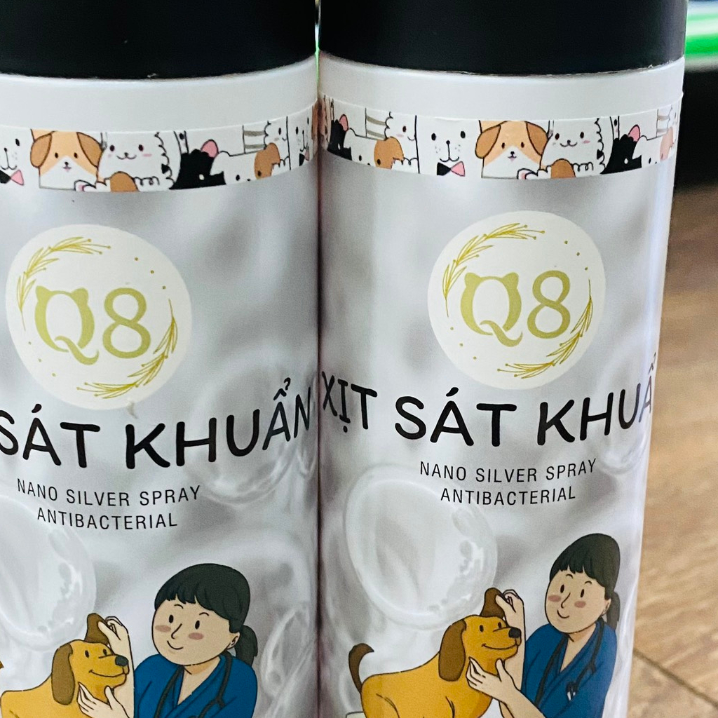 Xịt Sát Khuẩn (Sát Khuẩn - Kháng Bệnh) Nano Silver Q8