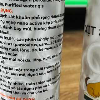 Xịt Sát Khuẩn (Sát Khuẩn - Kháng Bệnh) Nano Silver Q8