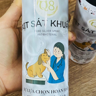 Xịt Sát Khuẩn (Sát Khuẩn - Kháng Bệnh) Nano Silver Q8
