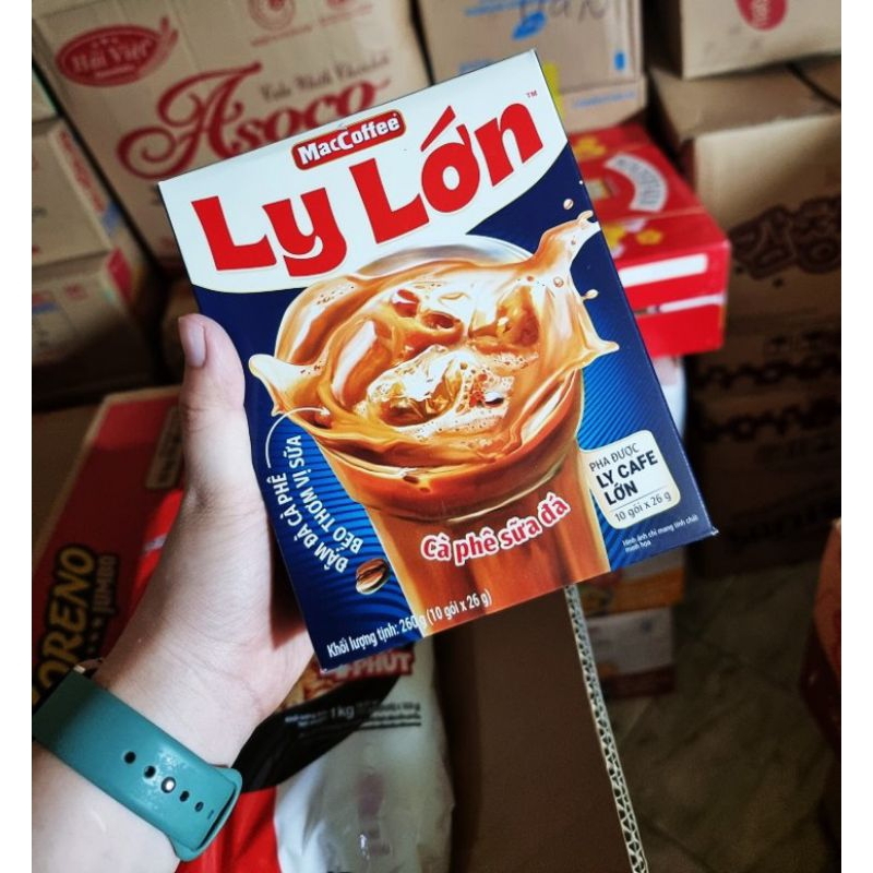 Cà phê sữa MACCOFFE LY LỚN 260g