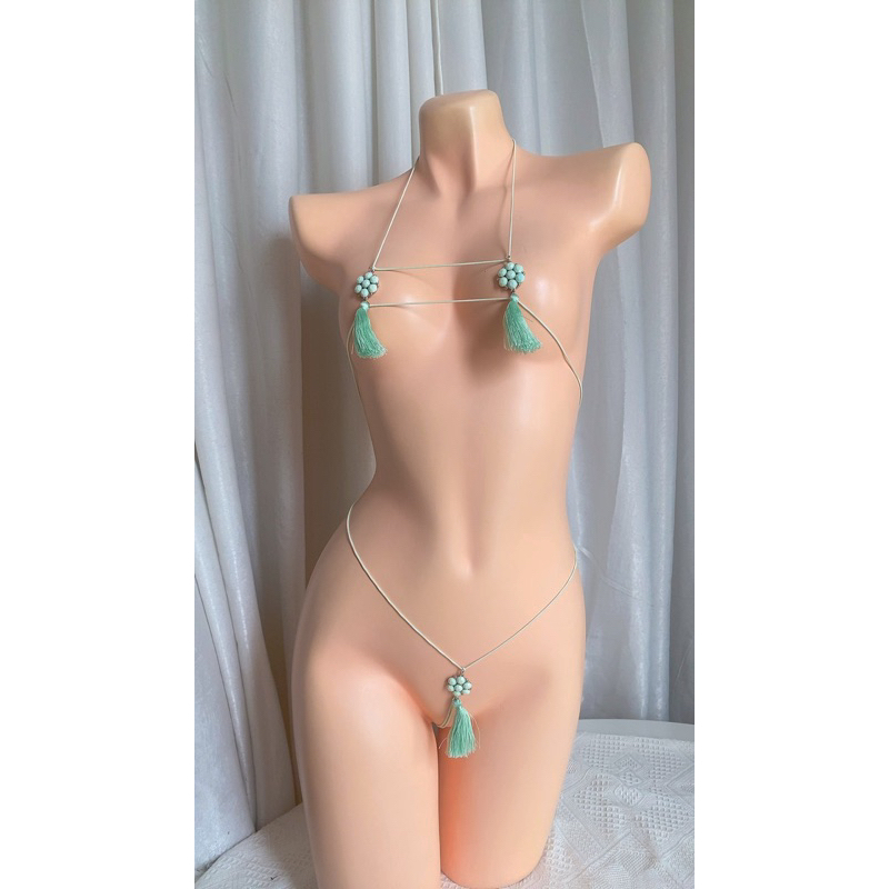BK102 Bộ đồ lót khoen dây gồm quần lót và áo lót nữ - Camluu99