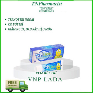 Kem bôi trĩ vnp lada - tuýp 10g - co búi trĩ, trĩ nội, trị ngoại