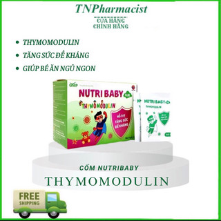 Cốm Nutribaby Plus - Hộp 16 gói - ăn ngủ ngon, tăng đề kháng cho bé