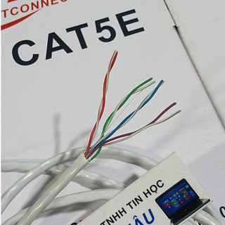 Cáp mạng UTP CAT 5 (Màu trắng - Cat 5) (Giá bán theo Mét)