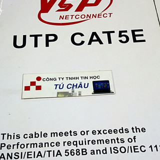Cáp mạng UTP CAT 5 (Màu trắng - Cat 5) (Giá bán theo Mét)