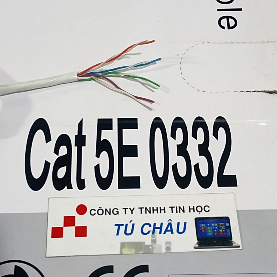 Cáp mạng UTP CAT 5 (Màu trắng - Cat 5) (Giá bán theo Mét)