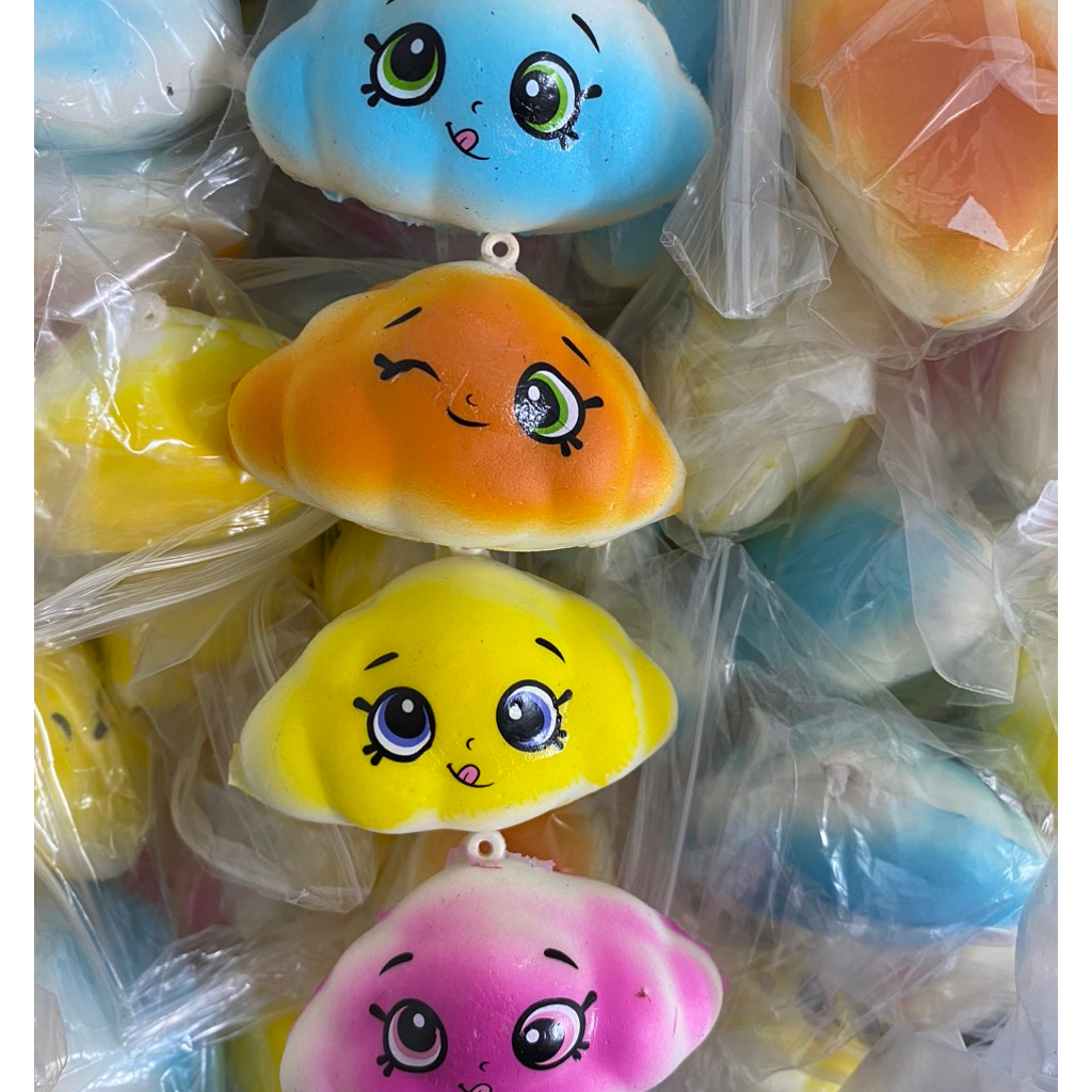 Squishy mây icon mini siêu hiếm (hết mẫu lấy ngẫu nhiên)