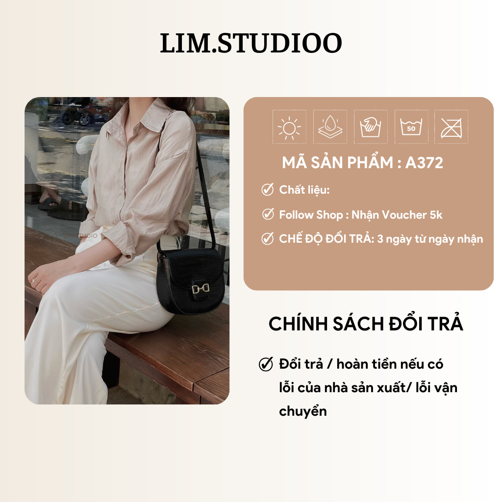 SƠ MI TƠ BASIC OVER DÀI TAY | lim.studio