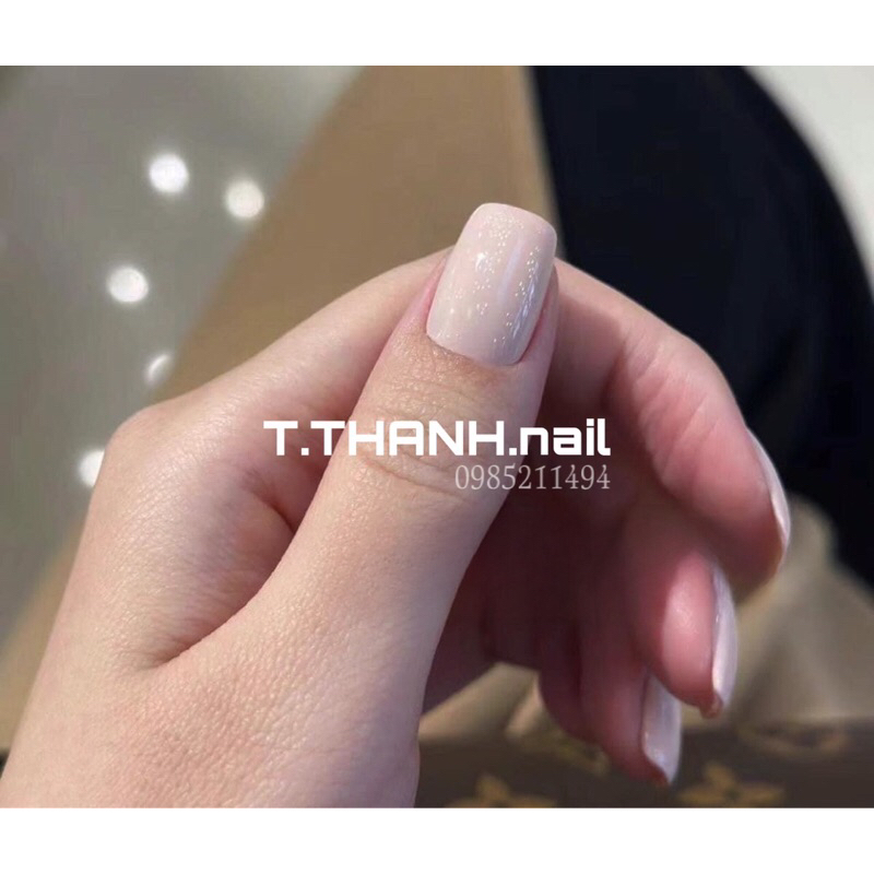 Sơn Gel Trắng Kem Hồng Hàng Chính Hãng