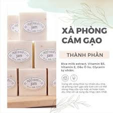 Bánh xà phòng cám gạo thái lan jam rice milk soap