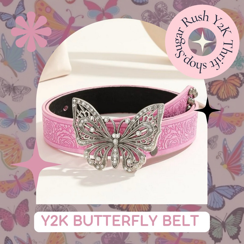 🦋  BELT Y2K Butterfly cực ciu 💖