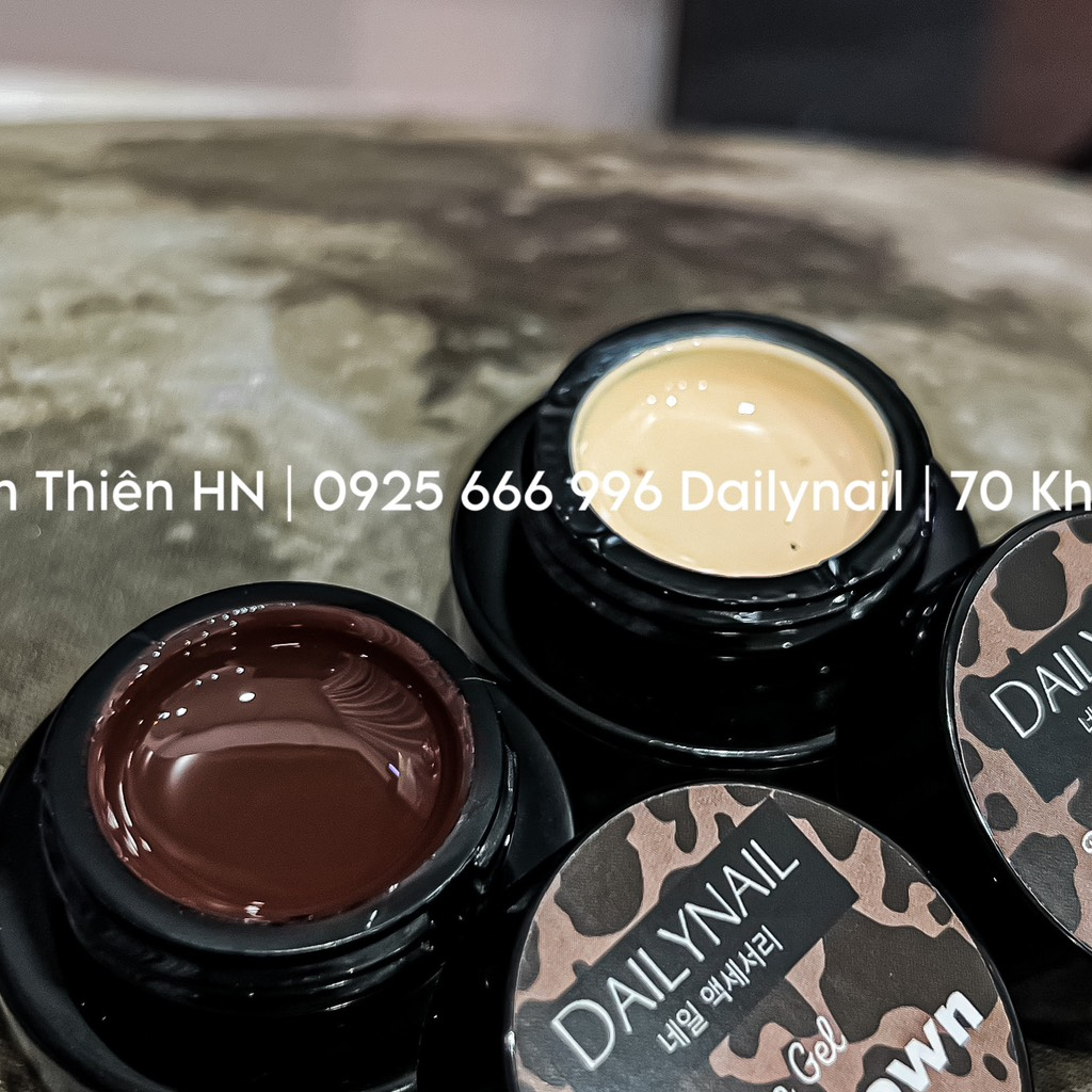 Gel vẽ màu nâu & da vẽ hoạt hình