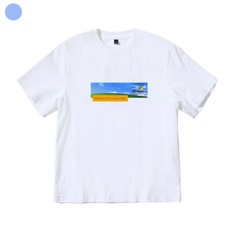 Áo phông windows xp giống Rosé Blackpink chất cotton