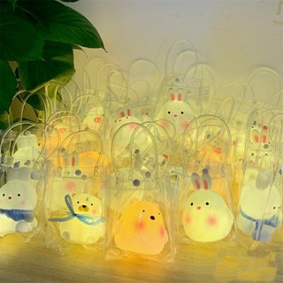 Đèn ngủ nhiều hình thú dễ thương cho bé, đèn led để bàn trang trí siêu cute, siêu xinh