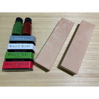 6x22cm Liếc dao 2 mặt da bò - liếc dao,kéo,đục,bào