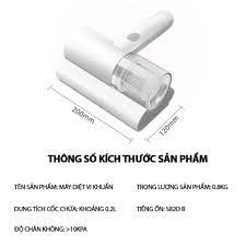 Máy Hút Bụi Giường Đệm Chăn Ga Thảm - Máy Hút Bụi Cầm Tay Diệt Khuẩn Bằng Tia UV Tiện Ích cho Gia Đình