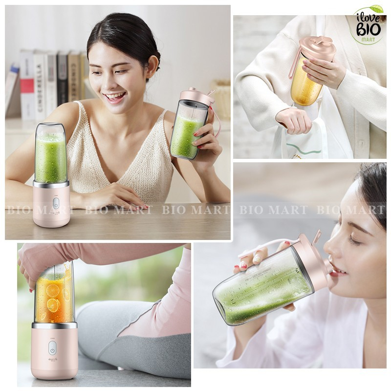 Máy Xay Sinh Tố Cầm Tay Sạc Điện - Máy Say Sinh Tố Đa Năng